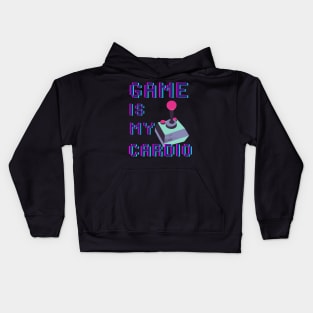 Game is my Cardio Kids Hoodie